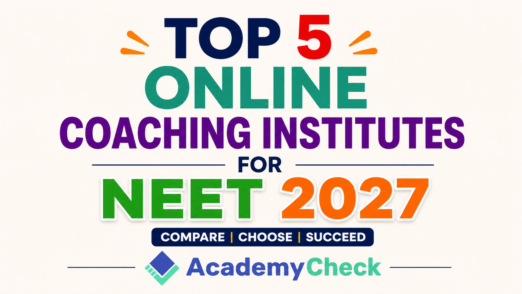 India’s Top 5 Online Coaching Institutes for NEET 2027